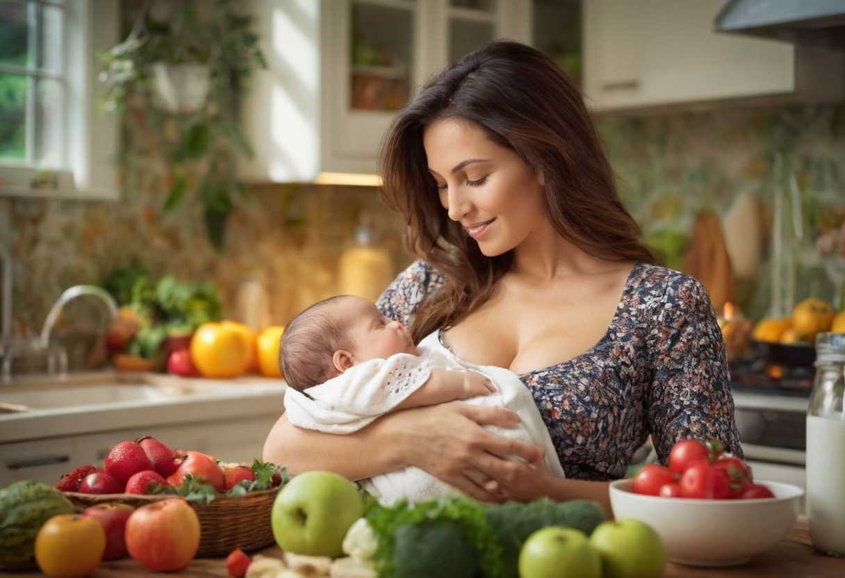Des conseils nutritionnels pour une alimentation saine pendant lallaitement